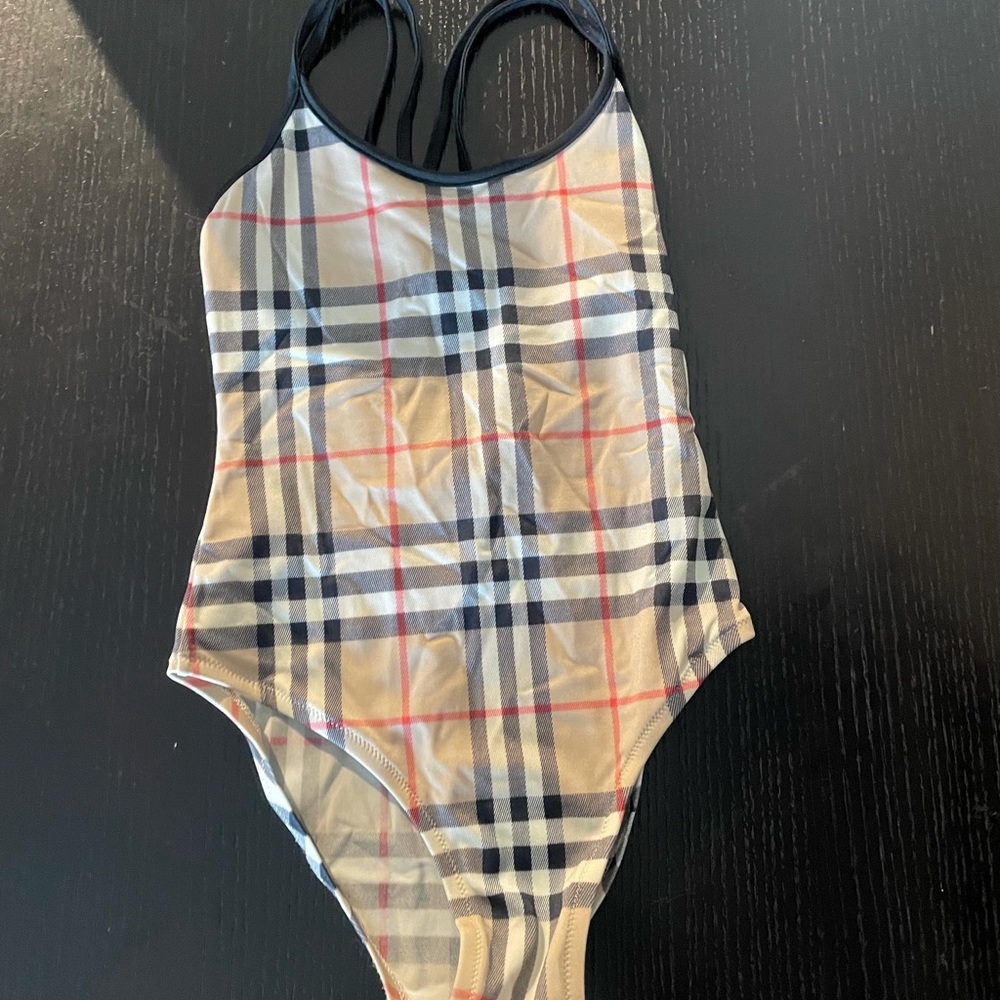 Girls Burberry Swimsuit